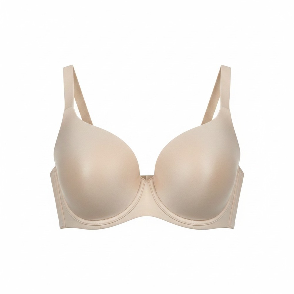 Lane Bryant Cacique Lightly Lined Full Coverage‎ Underwire Beige Bra 44F
